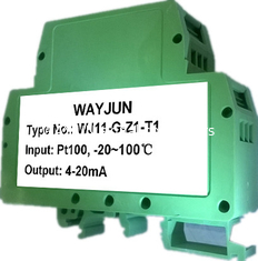Китай WAYJUN 3000V изоляция двух проводов 4-20mA цикл питается RTD температурный сигнал передатчик DIN35 сигнал преобразователь поставщик