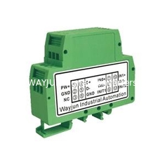 Китай Серия WJ20 16-битовый 2-CH 4-20mA до RS485/232 зеленый A/D преобразователи аналоговый модуль I/O одобренный CE DIN35 поставщик