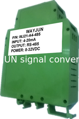 WAYJUN одноканальный аналоговый сигнал на RS485 конвертер A/D конвертер 0-5V на rs232 с Modbus 12 битов поставщик