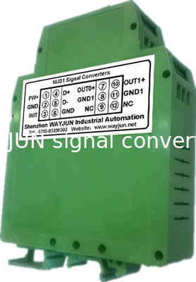 WAYJUN 12 битов RS485 до 4-20mA RS232 до 0-5V зеленый D/A Конвертеры аналоговый модуль I/O CE одобренный DIN35 поставщик