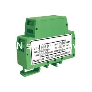 Серия WJ20 16-битовый 2-CH 4-20mA до RS485/232 зеленый A/D преобразователи аналоговый модуль I/O одобренный CE DIN35 поставщик