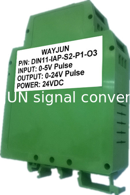WAYJUN 3000VDC изоляция скоростной сигнальной изоляции передатчик, синусовой волнообразования зеленый DIN35 сигнал преобразователь поставщик