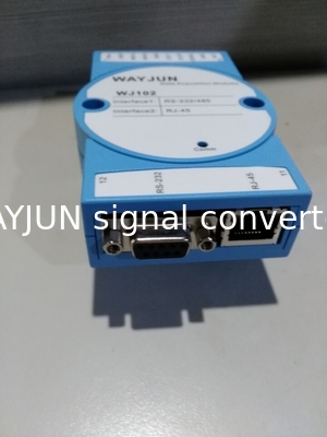 WAYJUN WJ102 - 232/485 - RJ45 RS232/485 до RJ45,синий Поддержка AUTO MDI / MDIX DIN35 поставщик